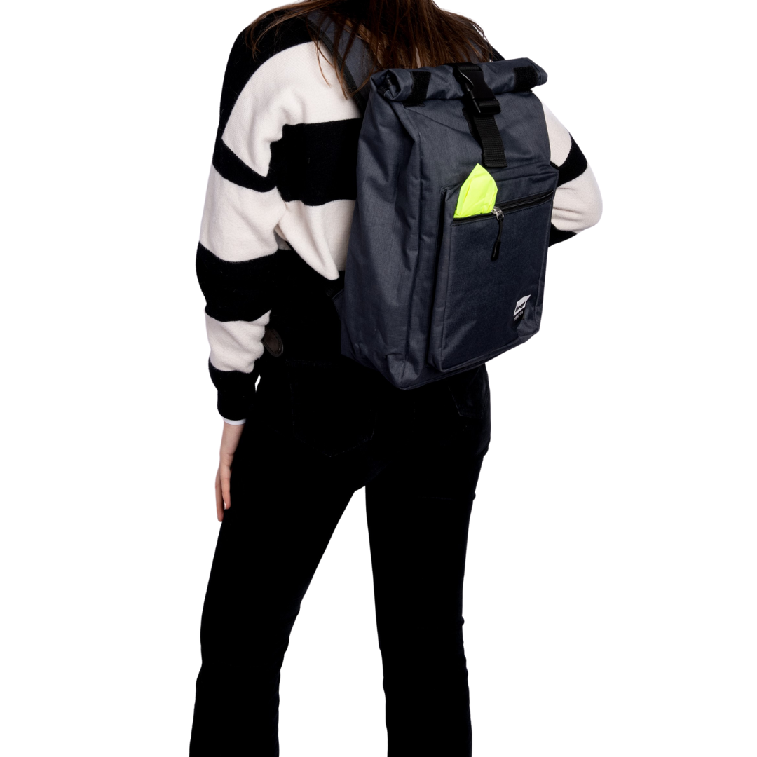 Sac à dos en denim Ahooga x Vincita